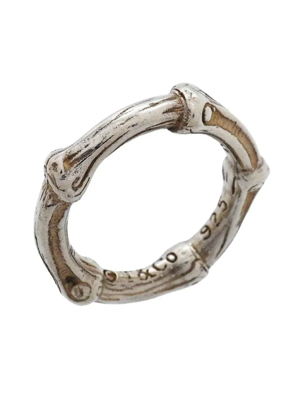 Tiffany & Co Ring Bamboo 925 Sterling Silver